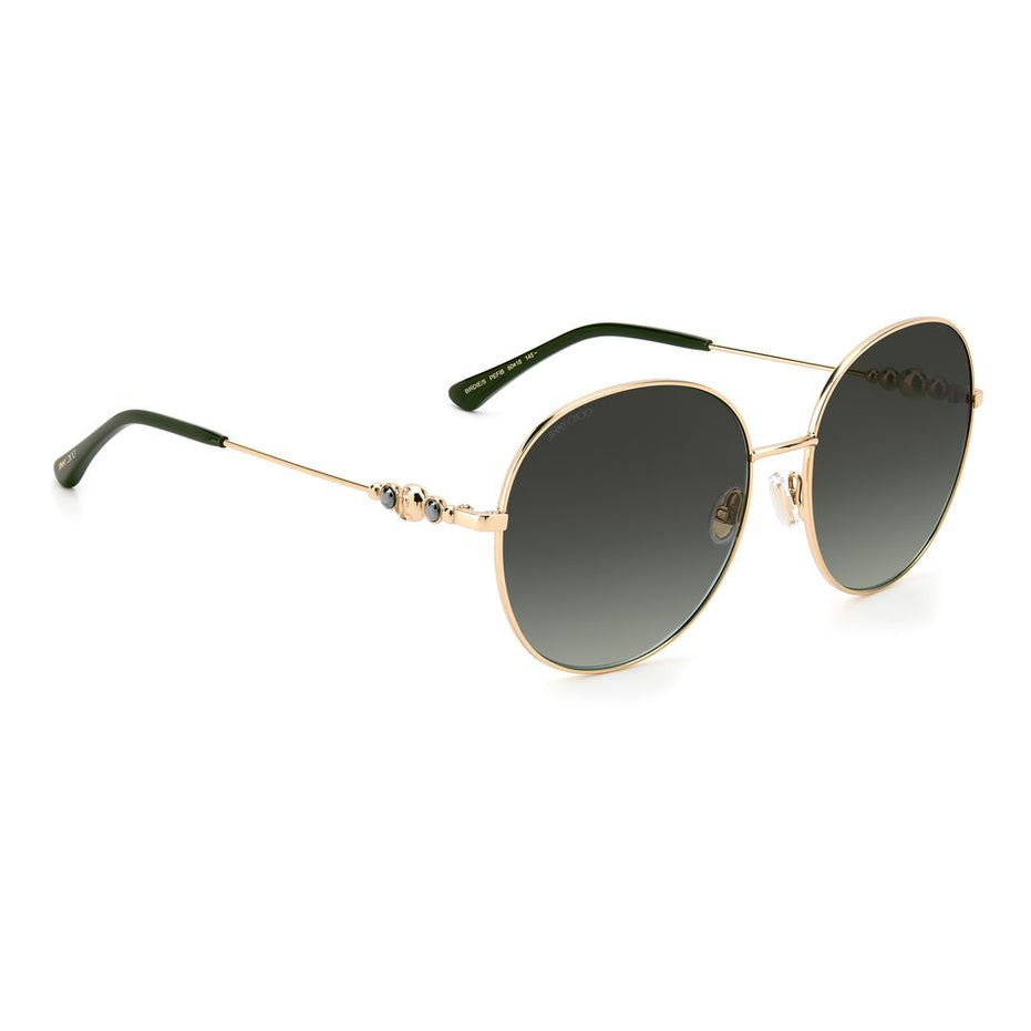 Jimmy Choo Bicolor Γυαλιά Ηλίου από Ανοξείδωτο Ατσάλι