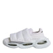 Dolce & Gabbana White Padded Fabric Low Top Sneakers Shoes