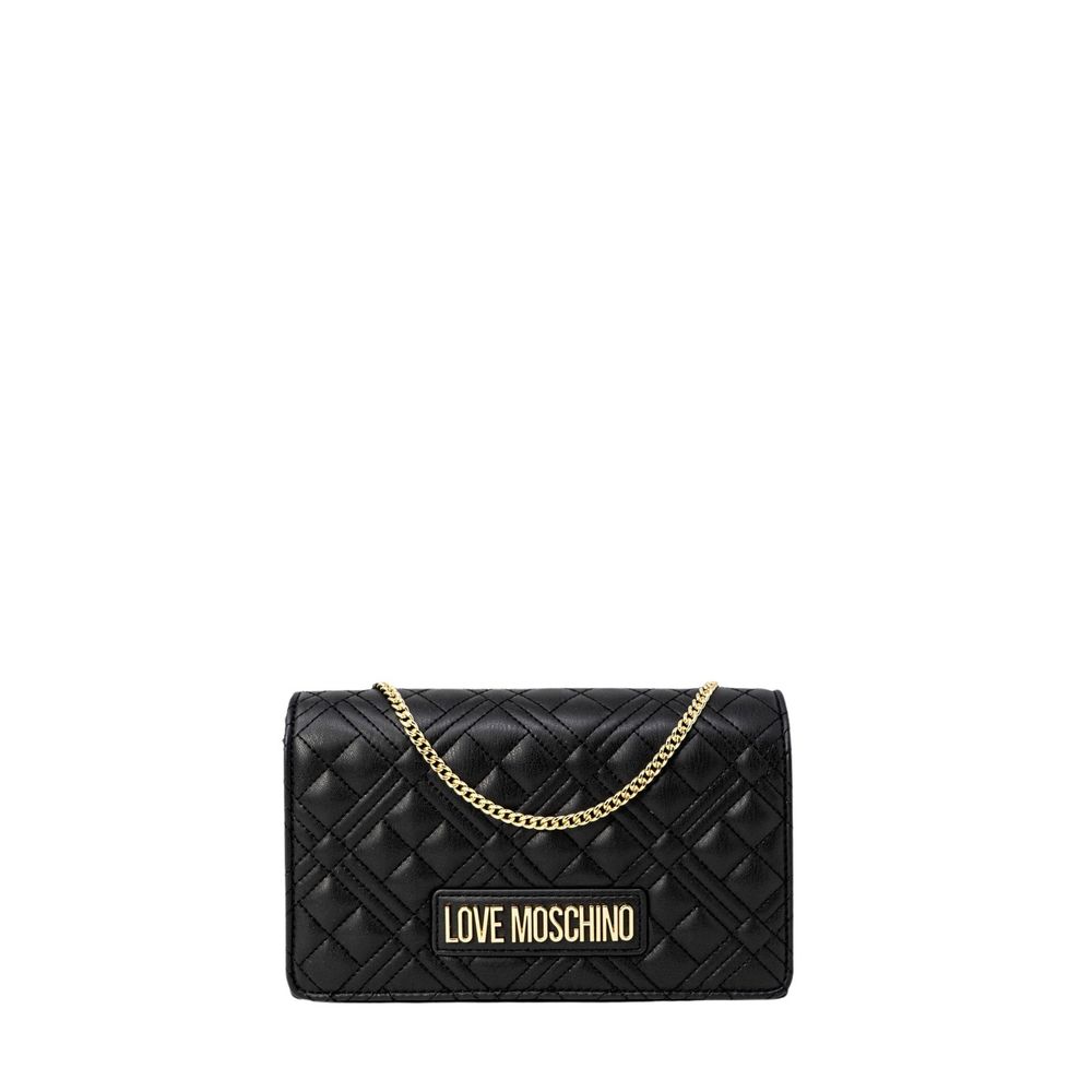 Τσάντα Love Moschino από Μαύρο Πολυαιθυλένιο