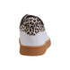 EA7 Emporio Armani Beige Leather Low Top Sneakers