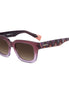 Missoni Purple Acetate Sunglasses