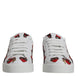 Dolce & Gabbana White Devil Face Portofino Αθλητικά Παπούτσια
