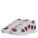 Dolce & Gabbana White Devil Face Portofino Αθλητικά Παπούτσια