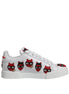 Dolce & Gabbana White Devil Face Portofino Αθλητικά Παπούτσια