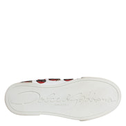 Dolce & Gabbana White Devil Face Portofino Sneakers Shoes