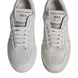 Dolce & Gabbana White Miami Leather Low Top Sneakers Shoes