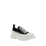 Alexander McQueen Μαύρα Chunky Sneakers από Βαμβάκι