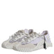 Dolce & Gabbana Λευκά Αθλητικά Παπούτσια NS1 Low Top από Διχτυωτό Υλικό