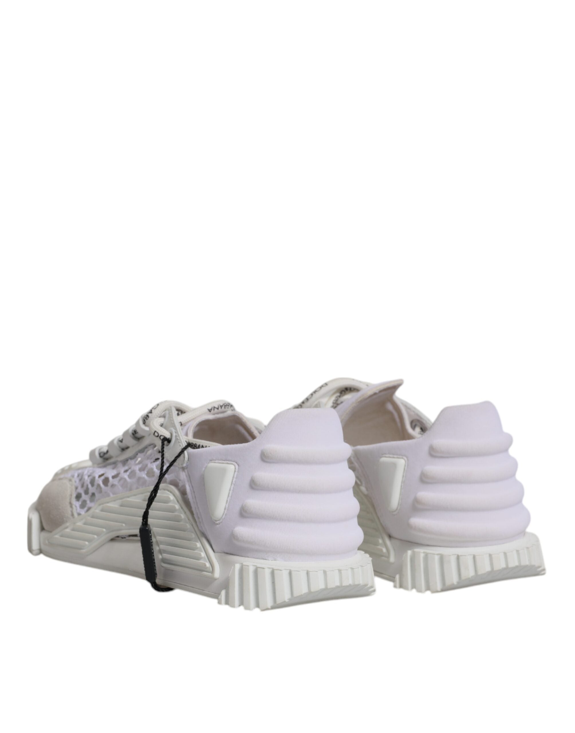 Dolce & Gabbana Λευκά Αθλητικά Παπούτσια NS1 Low Top από Διχτυωτό Υλικό