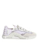 Dolce & Gabbana Λευκά Αθλητικά Παπούτσια NS1 Low Top από Διχτυωτό Υλικό