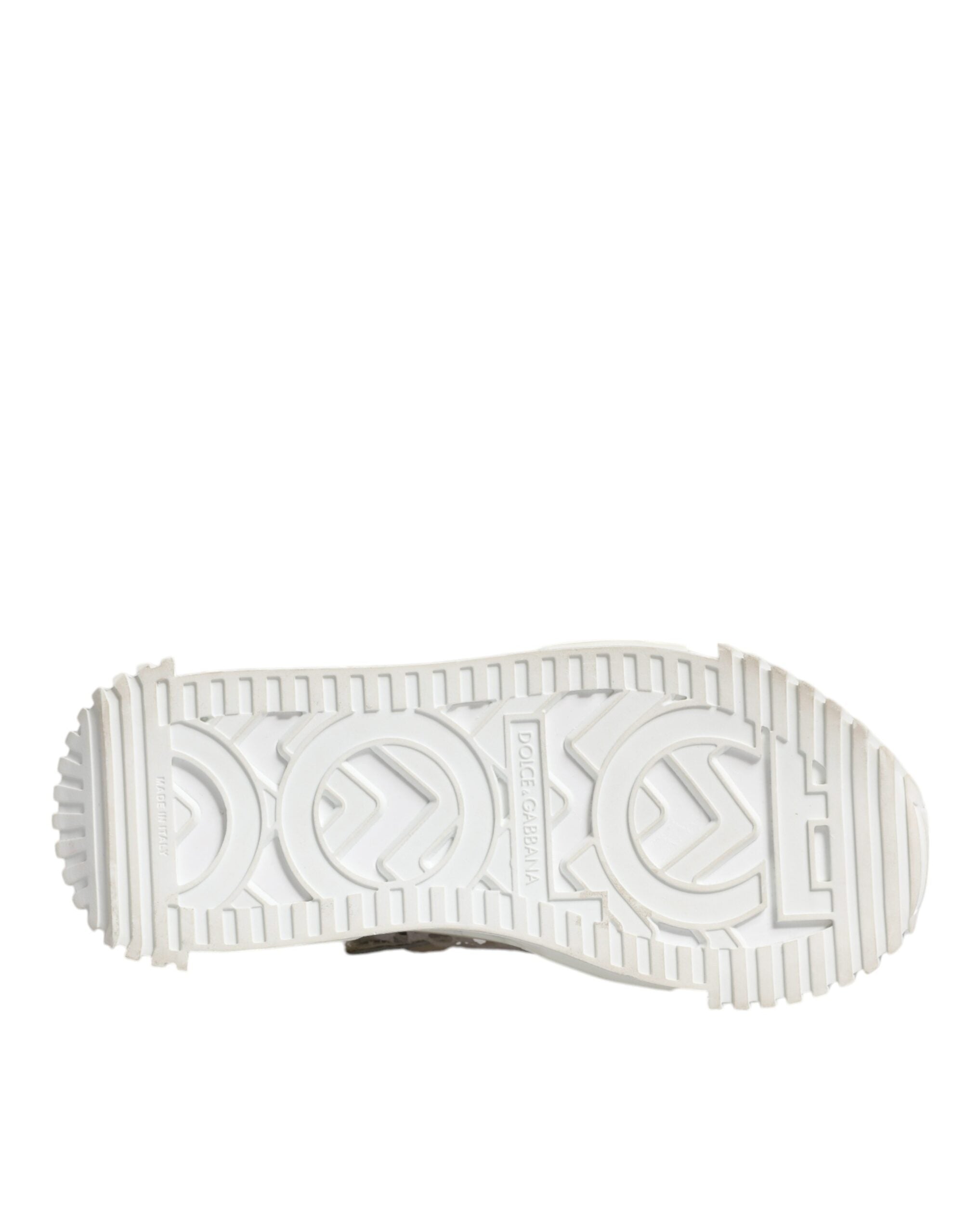 Dolce & Gabbana Λευκά Αθλητικά Παπούτσια NS1 Low Top από Διχτυωτό Υλικό