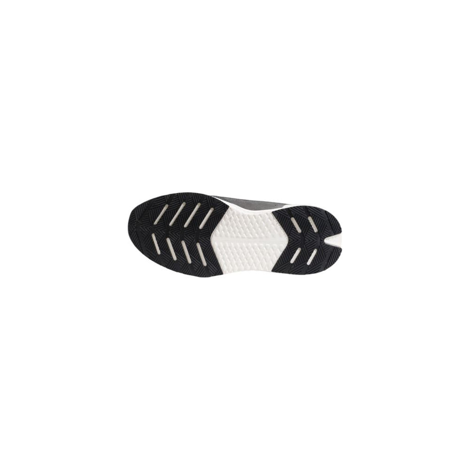D.A.T.E Gray Fabric Chunky Sneakers