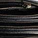 Dolce & Gabbana Black Grain Leather Logo Plaque Clutch Bag