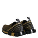Dolce & Gabbana Χρυσά Glitter Leopard Sneakers Sorrento Παπούτσια