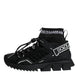 Dolce & Gabbana Μαύρα Παπούτσια Sneakers Sorrento Socks με Λογότυπο