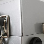 Dolce & Gabbana Silver Retro Radio Boombox Limited Edition Handmade Wood Bag