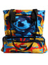 Dolce & Gabbana Multicolor Camouflage Nylon Shopping Tote Bag