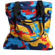 Dolce & Gabbana Πολύχρωμη Τσάντα Shopping Tote από Νάιλον με Καμουφλάζ