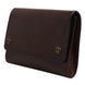 Dolce & Gabbana Brown Leather Logo Embossed Crossbody Bag