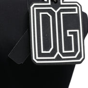 Dolce & Gabbana Black Canvas DG Logo Women Shopping Hand Tote Bag
