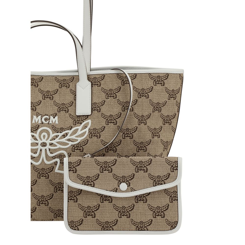 MCM Μεσαία Τσάντα Tote Himmel