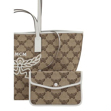 MCM Μεσαία Τσάντα Tote Himmel