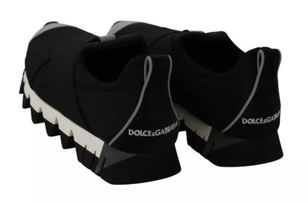 Dolce & Gabbana Μαύρα Υφασμάτινα Αθλητικά Παπούτσια Shark από Νεοπρένιο