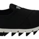 Dolce & Gabbana Black Shark Neoprene Stretch Sneakers Shoes