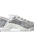 Dolce & Gabbana Λευκά Sneakers NS1 από Καμβά και Δέρμα με Διακοσμητικές Λεπτομέρειες