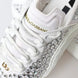 Dolce & Gabbana Λευκά Sneakers NS1 από Καμβά και Δέρμα με Διακοσμητικές Λεπτομέρειες