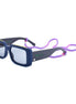 M Missoni Blue Resin Sunglasses