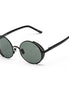 Belstaff Black Stainless Steel Sunglasses