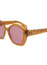 Lanvin Brown Bio Injected Sunglasses