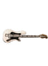 Dolce & Gabbana Gold Brass Beaded Guitar Pin Brooch