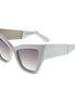 GCDS White Acetate Sunglasses