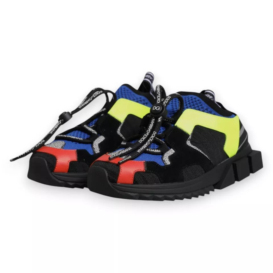 Dolce & Gabbana Πολύχρωμα Mesh Sneakers Παπούτσια Sorrento Trekking