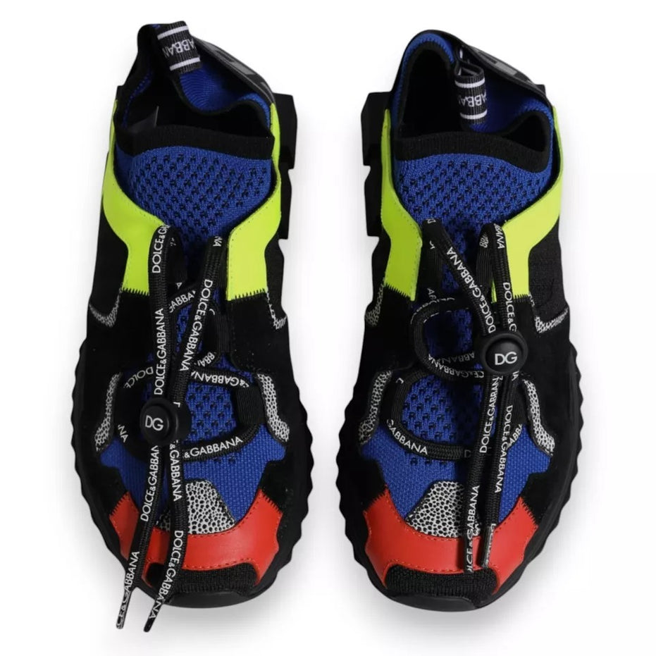 Dolce & Gabbana Πολύχρωμα Mesh Sneakers Παπούτσια Sorrento Trekking