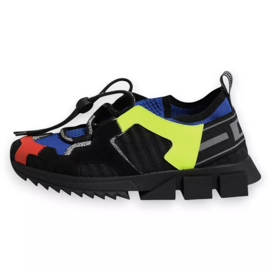 Dolce & Gabbana Πολύχρωμα Mesh Sneakers Παπούτσια Sorrento Trekking