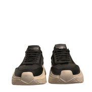 Dolce & Gabbana Black White Daymaster Low Top Sneakers Shoes