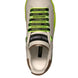 Dolce & Gabbana White Yellow Portofino Leather Sneakers Shoes