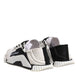 Dolce & Gabbana White Black NS1 Low Top Sneakers Shoes