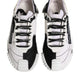 Dolce & Gabbana White Black NS1 Low Top Sneakers Shoes