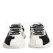Dolce & Gabbana White Black NS1 Low Top Sneakers Shoes