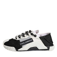 Dolce & Gabbana White Black NS1 Low Top Sneakers Shoes