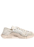 Dolce & Gabbana White Lace NS1 Low Top Sneaker Sports Shoes