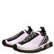 Dolce & Gabbana White Black Slip On Sorrento Sneakers Shoes