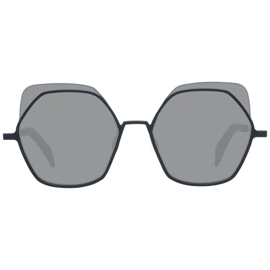Yohji Yamamoto Black Metal & Plastic Sunglasses