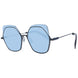 Yohji Yamamoto Gray Metal & Plastic Sunglasses