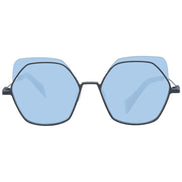 Yohji Yamamoto Gray Metal & Plastic Sunglasses