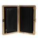 Dolce & Gabbana Black Leather Clutch Evening Crossbody Bag